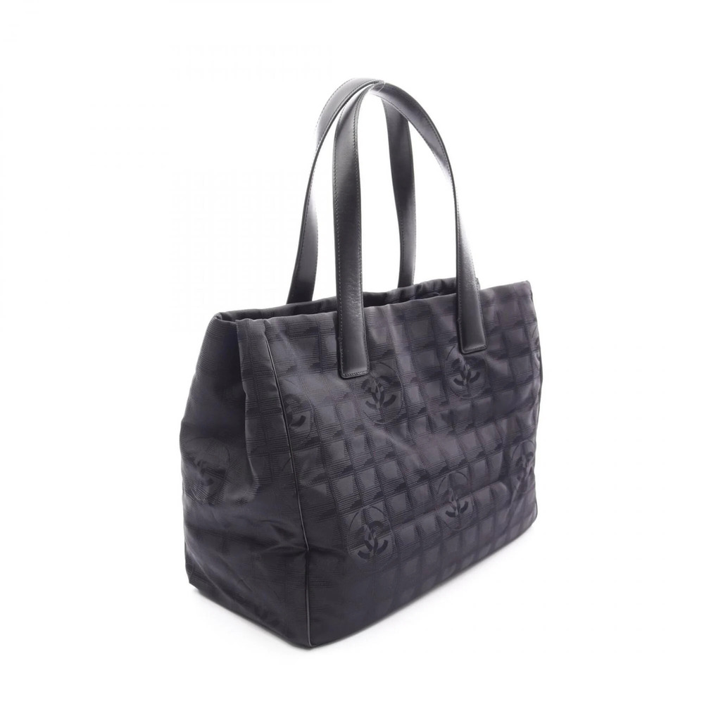 CHANEL Black Leather Tote Bag - Picture 2 of 6